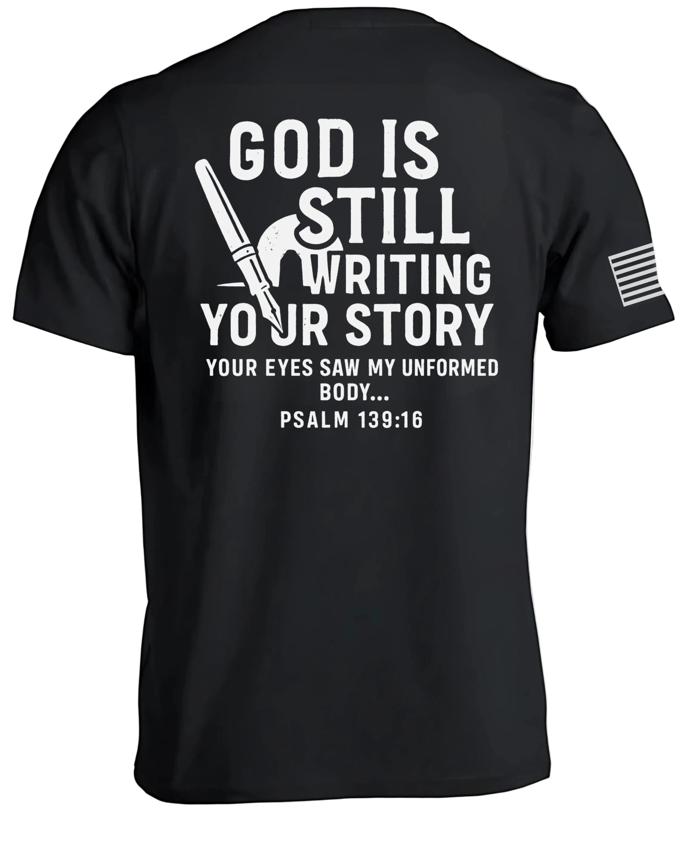 T-shirt Dieu écrit toujours ton histoire