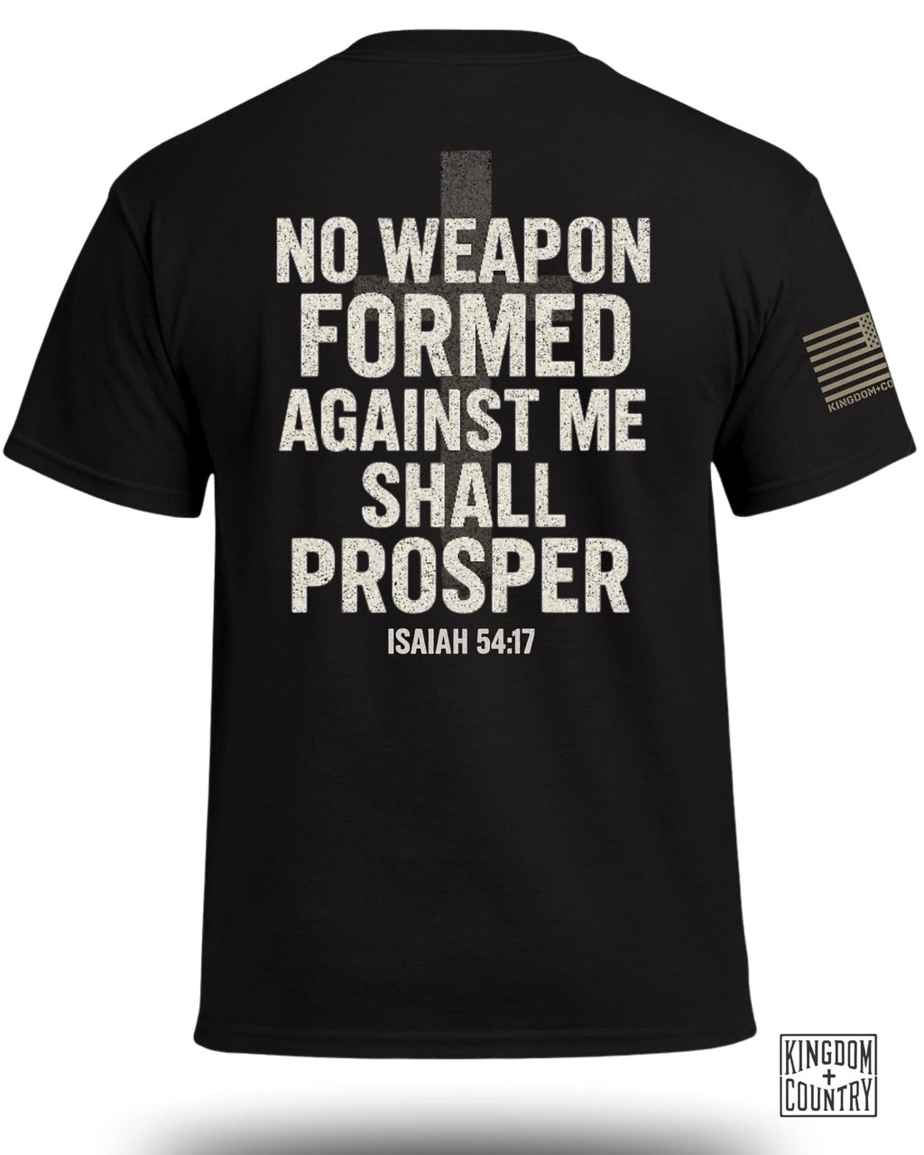 T-Shirt: Keine Waffe, die gegen mich geschmiedet wird, wird Erfolg haben