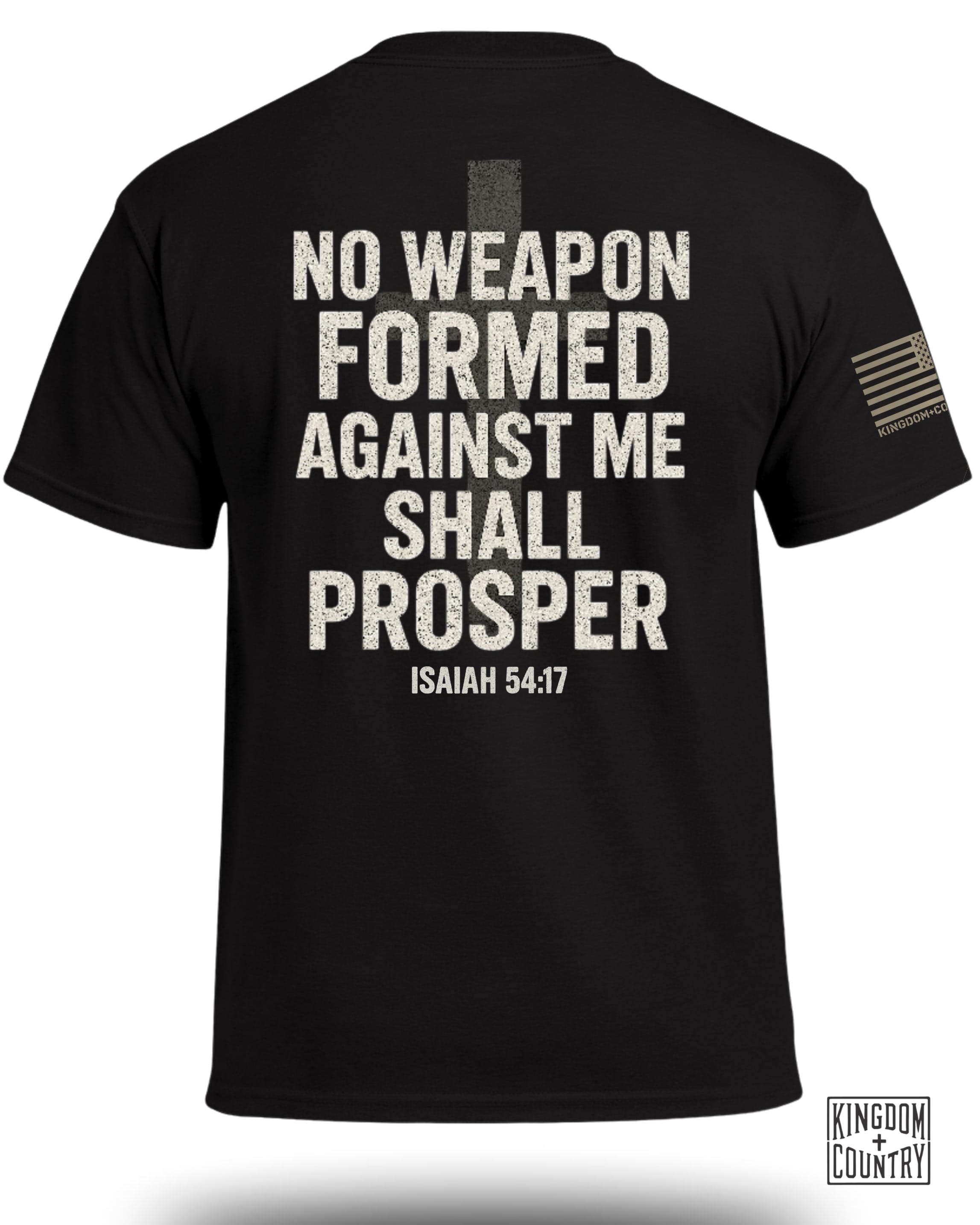 T-Shirt: Keine Waffe, die gegen mich geschmiedet wird, wird Erfolg haben