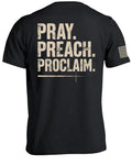 T-shirt Prier, Prêcher, Proclamer