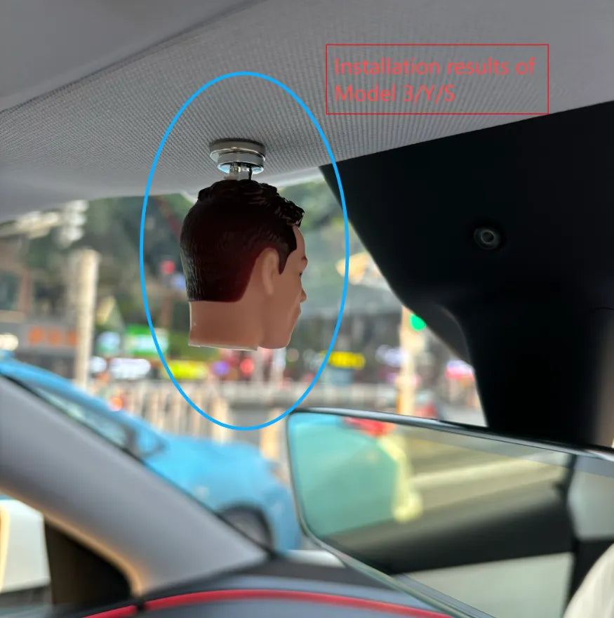 Easy to install FSD Do-Not-Disturb Modification Solution, Perfect Modified Figurine, Fits Model 3 / Model Y /Model S/Model X/Cybertruck, Free Shipping