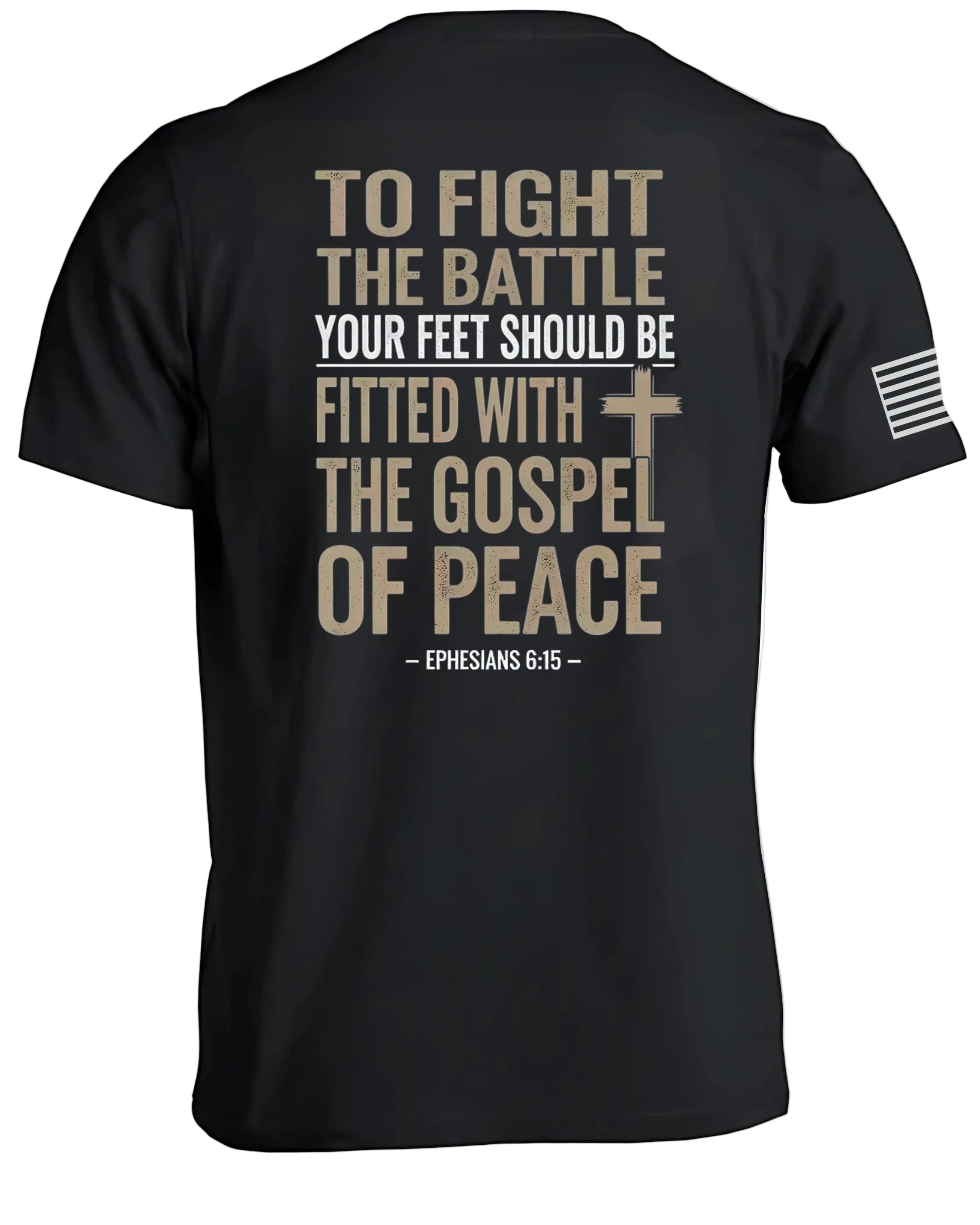 T-shirt Les pieds chaussés de l'Évangile